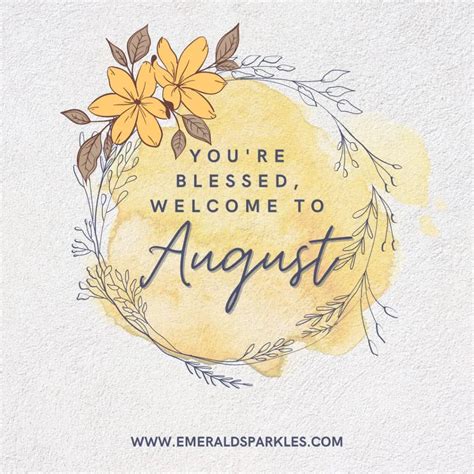 100 Incredible Happy New Month August Messages And Wishes 2023
