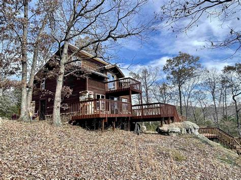 Rustic Cabin For Sale Wviewstrails And Creek On 40 Acres Arkansas