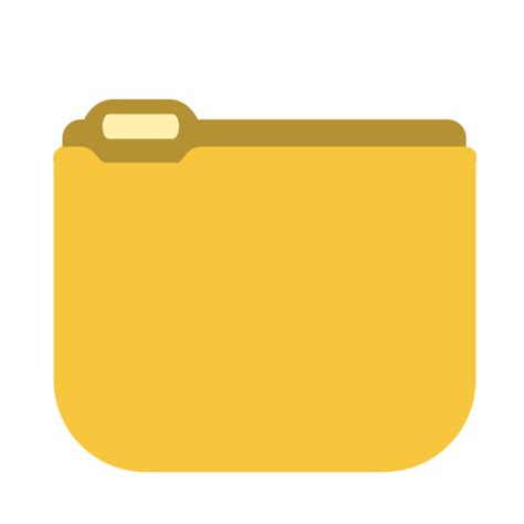System Yellow Folder Icon Squareplex Iconset Cornmanthe3rd