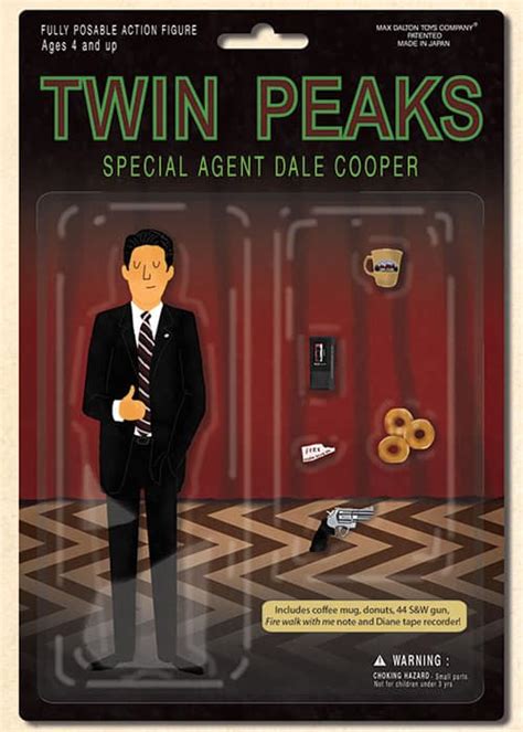 Is your network connection unstable or browser outdated? 42 Twin Peaks Action Figures With All The Right Accessories