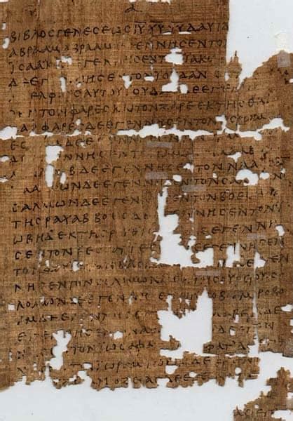 The Oldest New Testament Manuscripts Owlcation