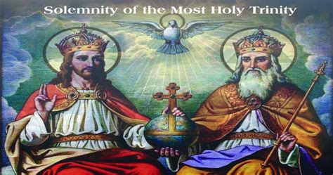 Solemnity Of The Most Holy Trinity Year A