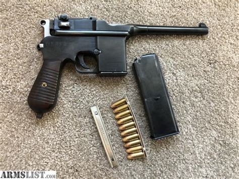 Armslist For Sale Chinese C96 9mm Broomhandle Mauser