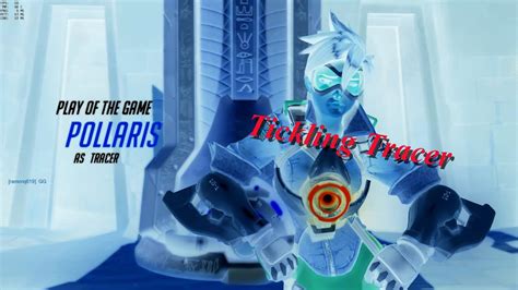 Overwatch A Tracer Defence Tickling Tracer Youtube