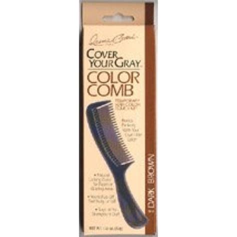 Cover Your Gray Color Comb - Dark Brown | Grey hair color, Color, Hair