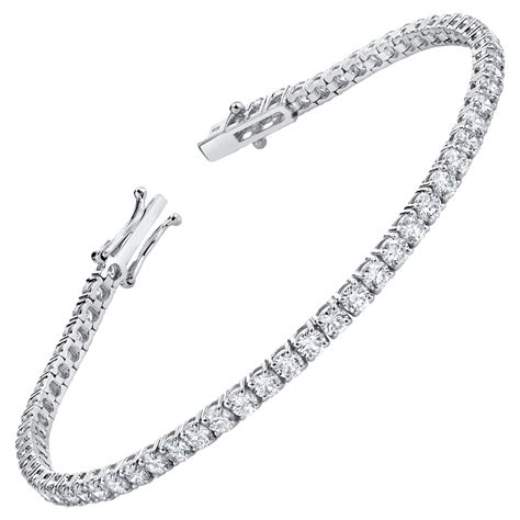 1920s Straight Line Diamond Bracelet At 1stdibs