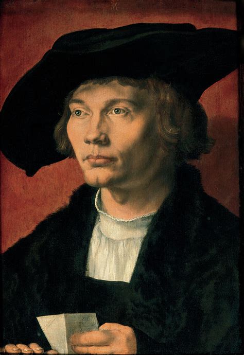 Portrait Of A Young Man Painting By Albrecht Durer Fine Art America