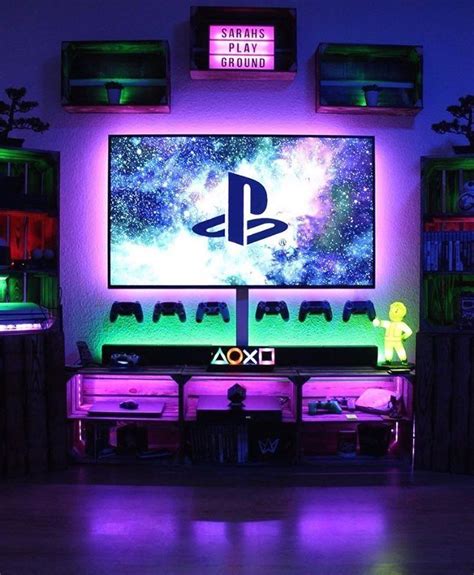 Playstation 4 1000 Video Game Rooms Game Room Design Video Game