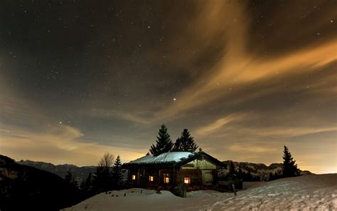 Hintergrundbilder Sonnenlicht Nacht Himmel Schnee Winter Sterne