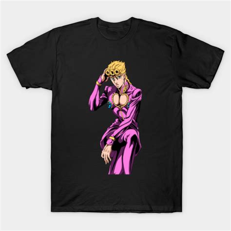 Giorno Giovanna Jojos Bizarre Adventure T Shirt Teepublic