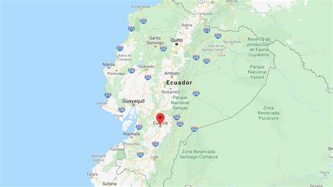 Cuenca Ecuador Map Live Abroad Now
