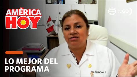América Hoy El Pedido De La Directora Del Instituto Nacional De Salud