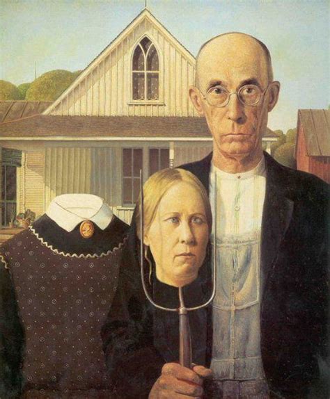 Grant Wood American Gothic