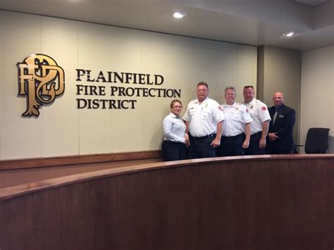 Plainfield Fire Protection District Now Has A Class 1 Iso Rating For