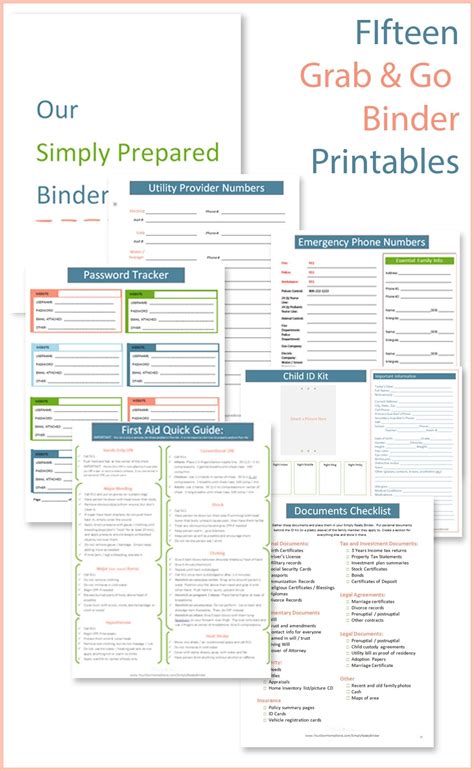 This emergency light inspection form is free and editable for your own inspection activities and records. Create an Important Documents Grab and Go binder | Emergency binder, Binder and Free printable
