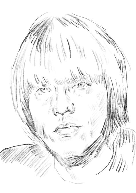 Brian Jones Rolling Stones 1960s Hand Signed Portrait Print Etsy