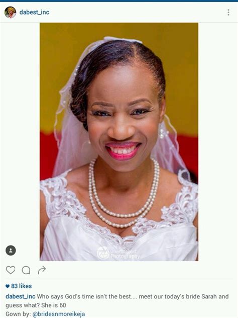 It also mentions 60 years, which makes it a perfect 60th birthday present. Wedding Photos Of The 60-Year-Old Bride And Her Husband ...