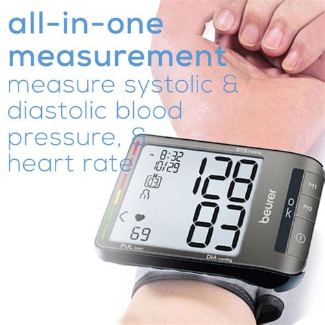 Beurer Automatic And Digital Wrist Blood Pressure Monitor Bc81 Beurer