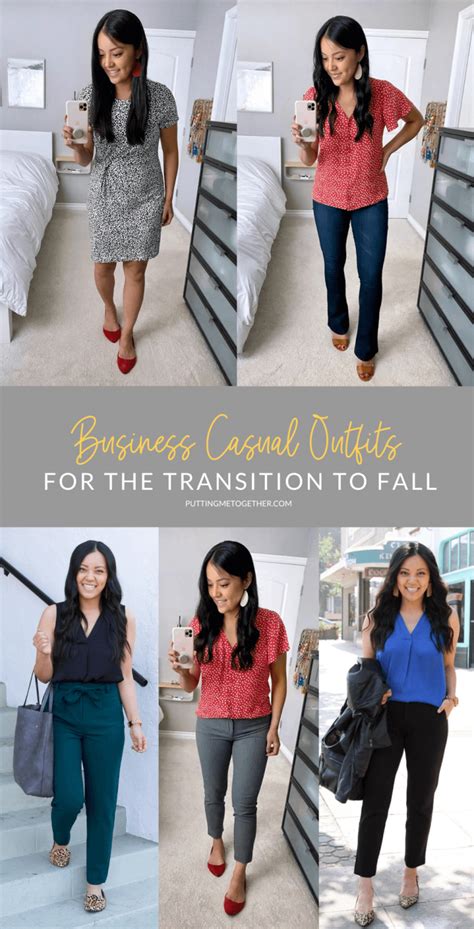 5 Fall Business Casual Outfits For The Transition To Fall