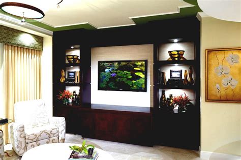 10 Latest TV Showcase Designs With Pictures In 2020