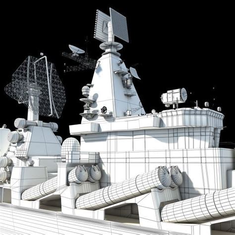 Moscow Missile Cruiser 3d Model Cgtrader