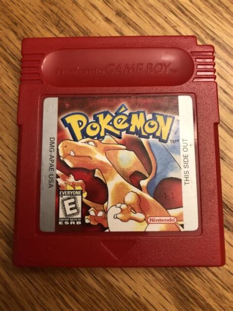 Pokemon Red Version Game Boy 1998 For Sale Online Ebay