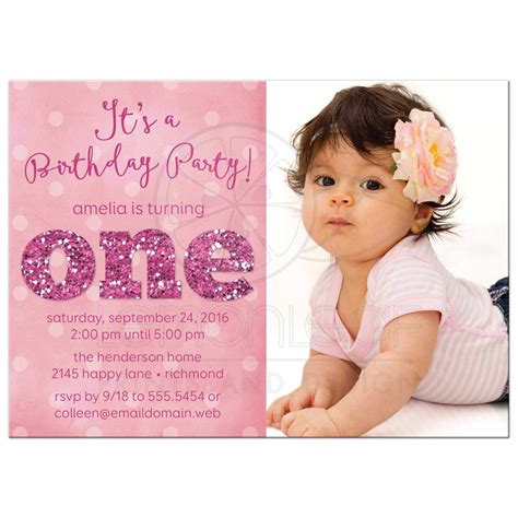 Baby 1st Birthday Invitation Card - thanos birthday card