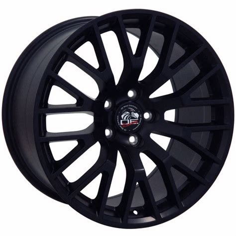 Add more distinctive mustang personality to your wheels with these center caps. Ford® 2015 Mustang® GT Style Replica Wheel Satin Black 18x9
