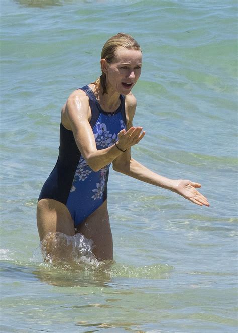 NAOMI WATTS In Swimsuit At A Beach In Sydney HawtCelebs