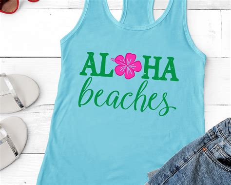 Aloha Beaches Svg Beach Svg Summer Svg By Crafty Mama Studios