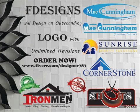 Designer787 I Will Design An Outstanding Logo With Unlimited