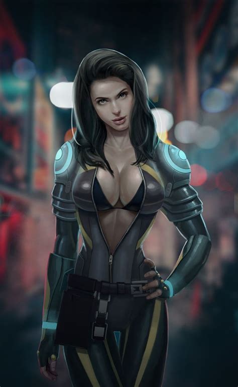 Sci Fi Female Rcyberpunk