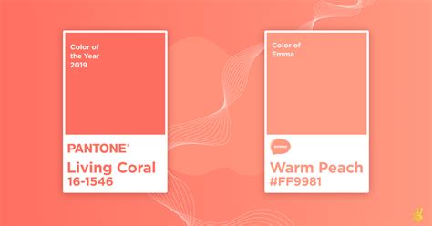 “living Coral” La Couleur Pantone 2019 Emma 😇