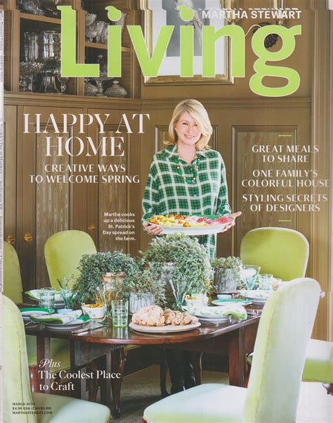 Martha Stewart Living March 2020 Happy At Home Creative Ways To Welcome