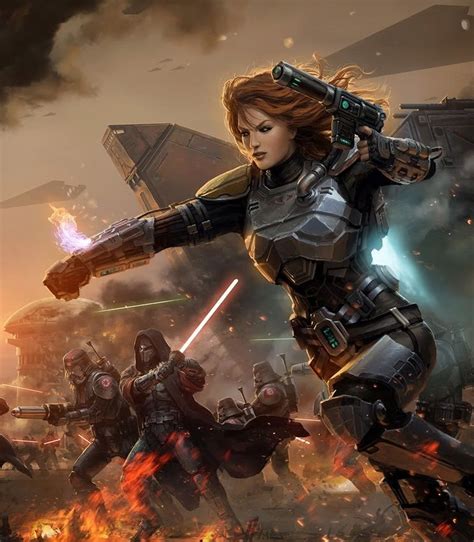 Bounty hunters were individuals who made a living out of collecting bounties. Old Republic Bounty Hunter | Star wars images, Star wars ...