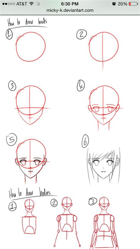 Dibujos Manga Paso A Paso Tutorial Como Dibujar Anime Facil Paso A