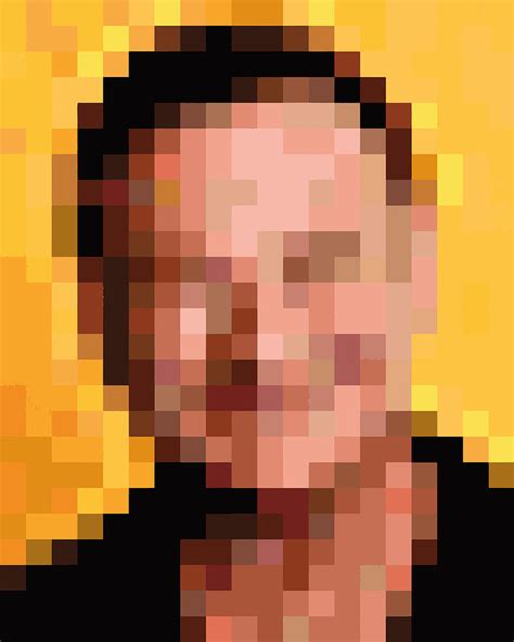 Robin Williams Pixelface 2 Digital Art By Pixel Face