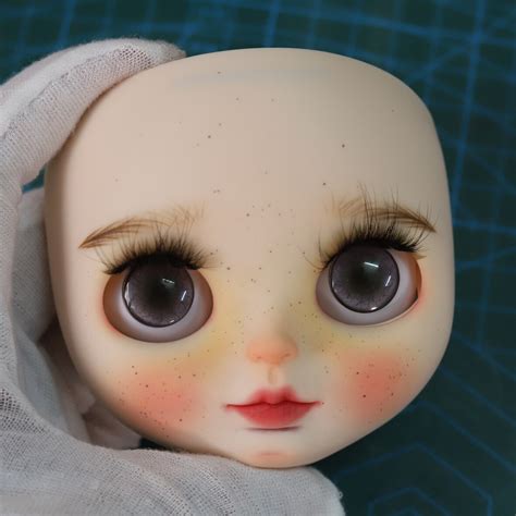 Nbl Rbl Blyth Doll Face Plate For Diy Your Blyth Makeup Including Back