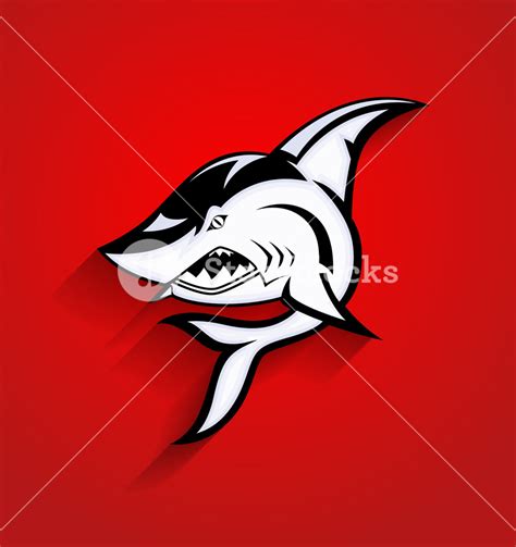 Download Angry Shark Tattoo Mascot Vector Royalty-Free Stock Image ...
