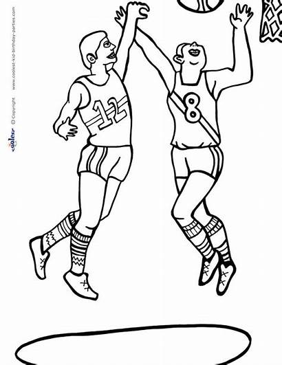 Basketball Coloring Printable Printables Pages Coolest