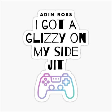 Adin Ross Sticker By Lesterdealwis Redbubble