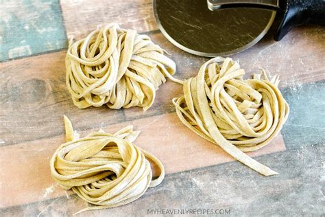 Combine the flour and salt in a large shallow bowl or on a clean work surface. How to Make Homemade Noodles