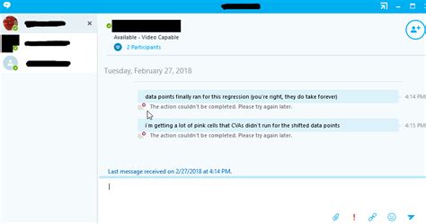 Unable To Send Skype Messages To Certain Users Microsoft Community