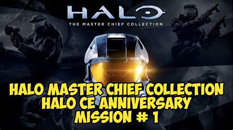 Halo Mcc Combat Evolved Mission 1 Youtube