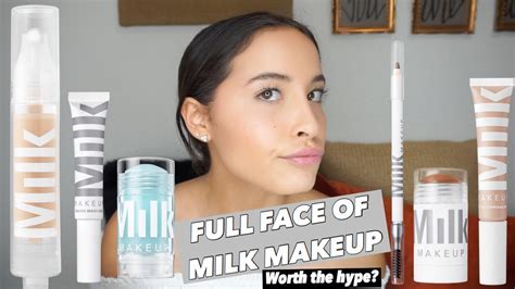 Full Face Of Milk Makeup First Impressions Youtube