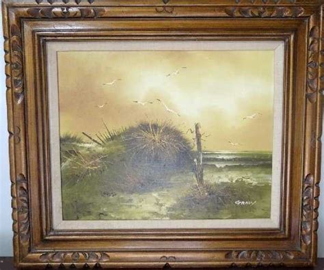 38 Orig Oil Painting On Canvas Signed Grady