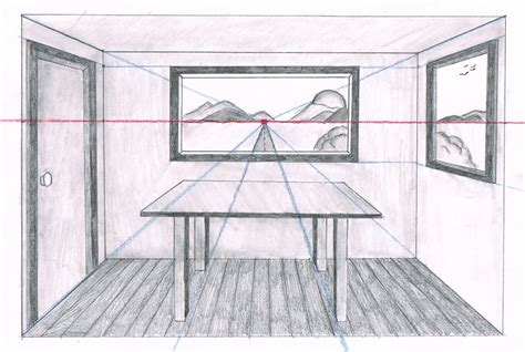 The example is a bedroom but the same principals can be applied to drawing other rooms with different objects and furniture. Linear Perspective Drawing Lesson Series 6 of 6 - One ...