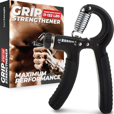 Grip Strength Trainer Adjustable Hand Grip Strengthener Forearm