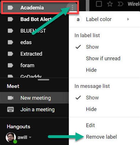 How To Remove A Label In Gmail Gossipfunda