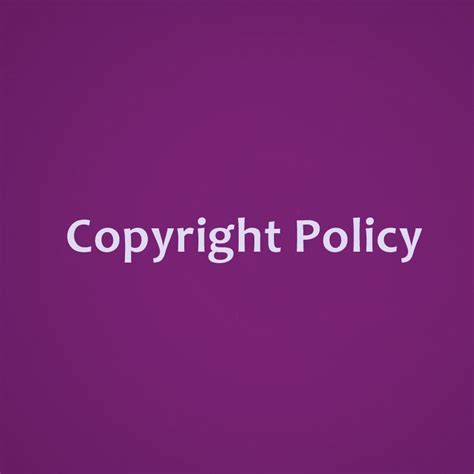 Copyright Policy Png All